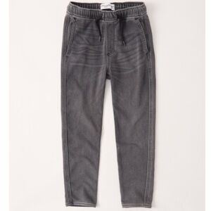 Abercrombie and Fitch Kids Sneaker Pants Gray Wash